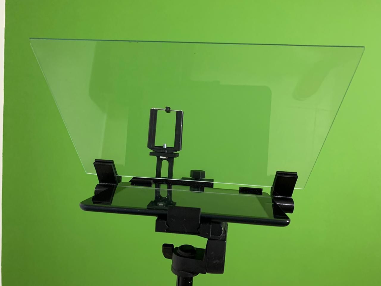 Teleprompter tripod with tablet 3D print model_9