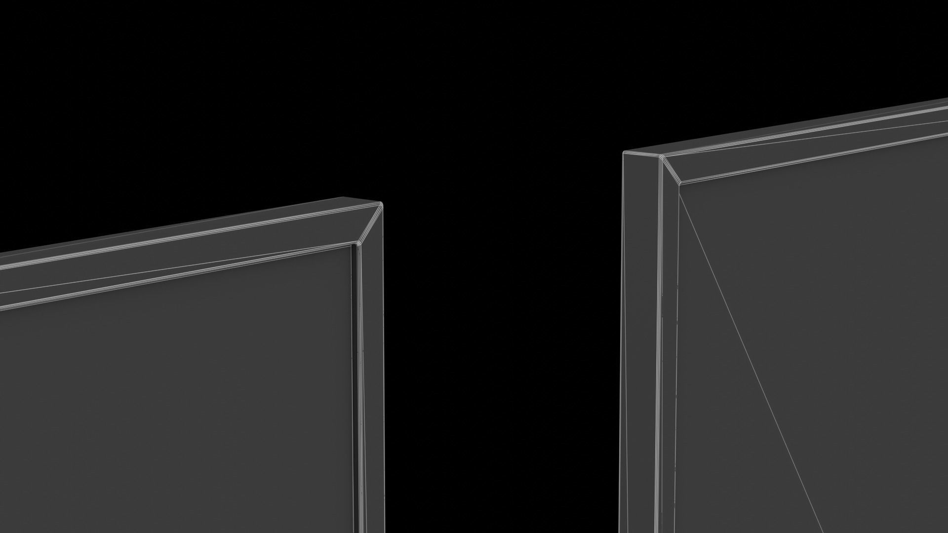 Classic Movies Poster Displays 3D model_19