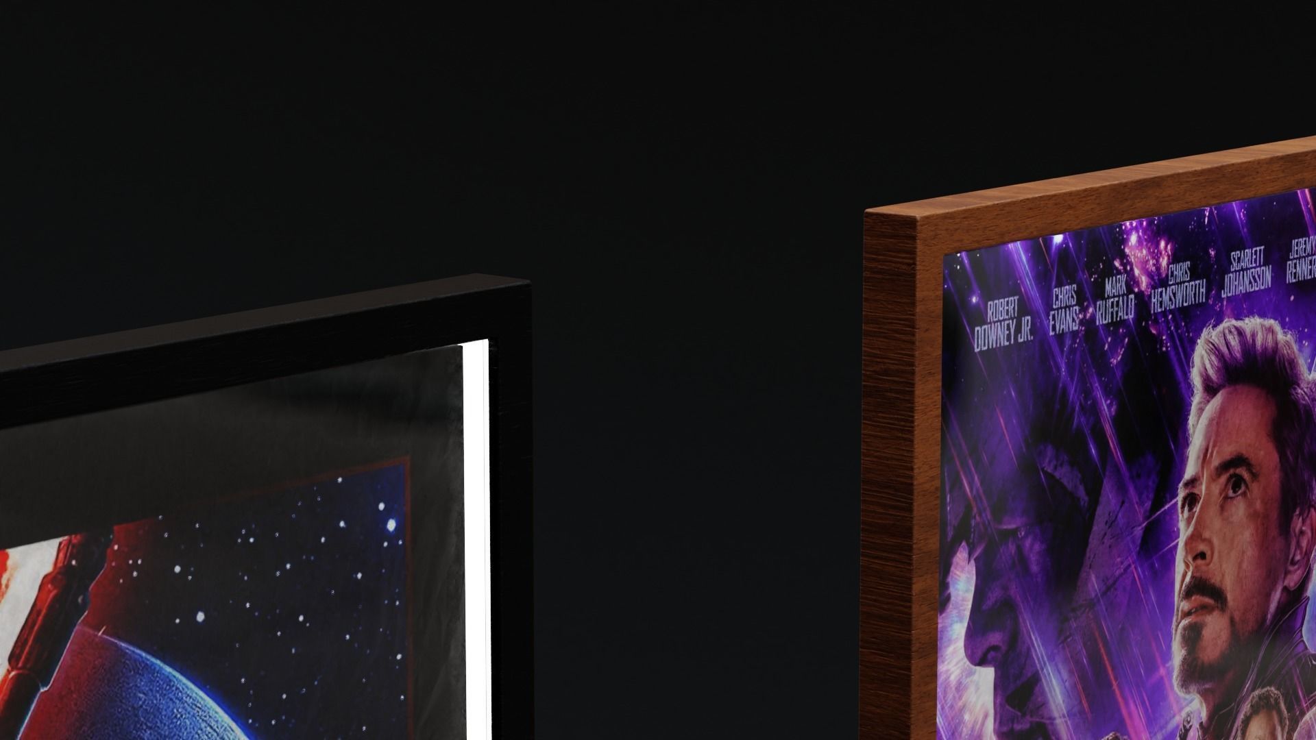 Classic Movies Poster Displays 3D model_13