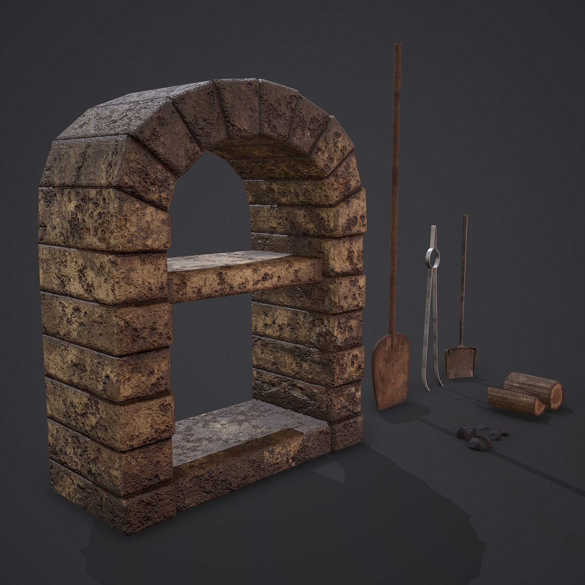 Medieval Bakers Oven Set