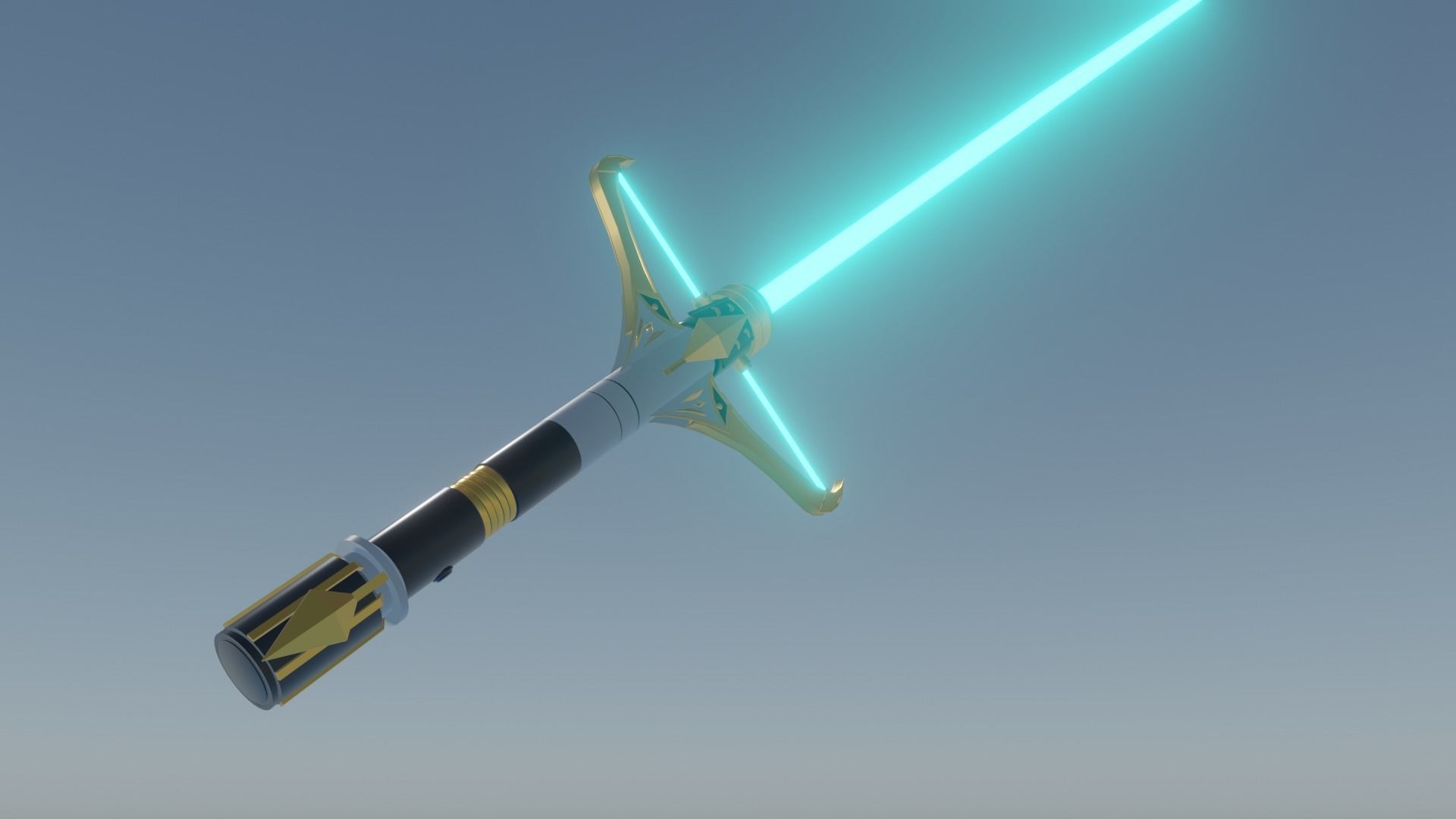 Star Wars High republic Lightsaber 3D model_11