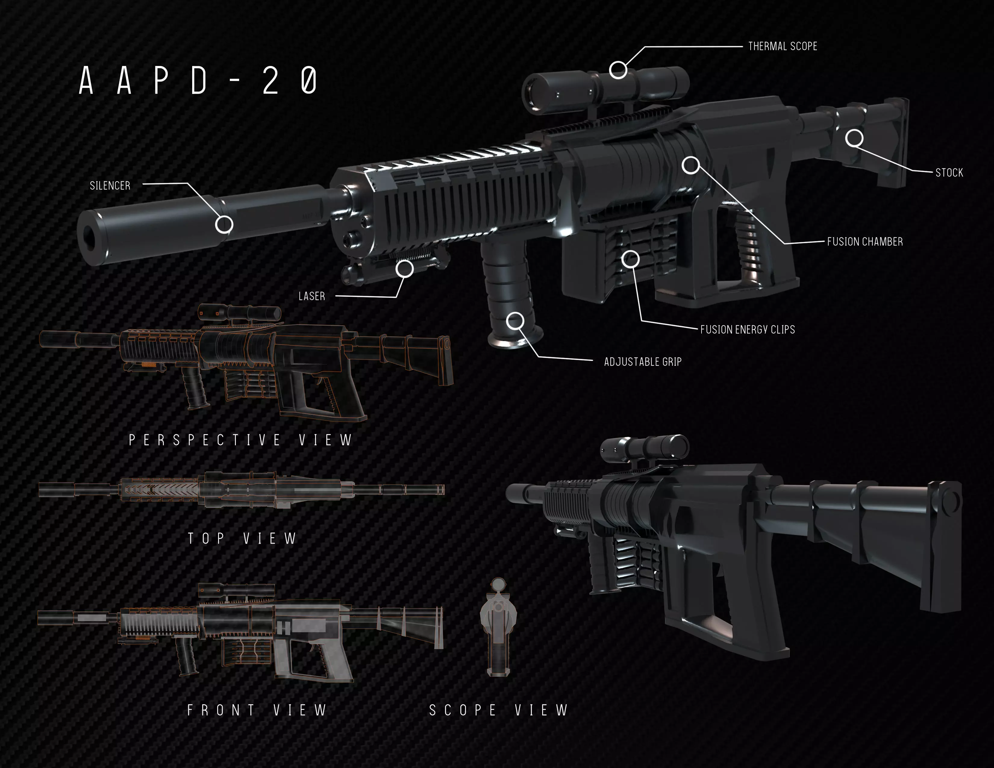 AADP - 20 Free 3D model