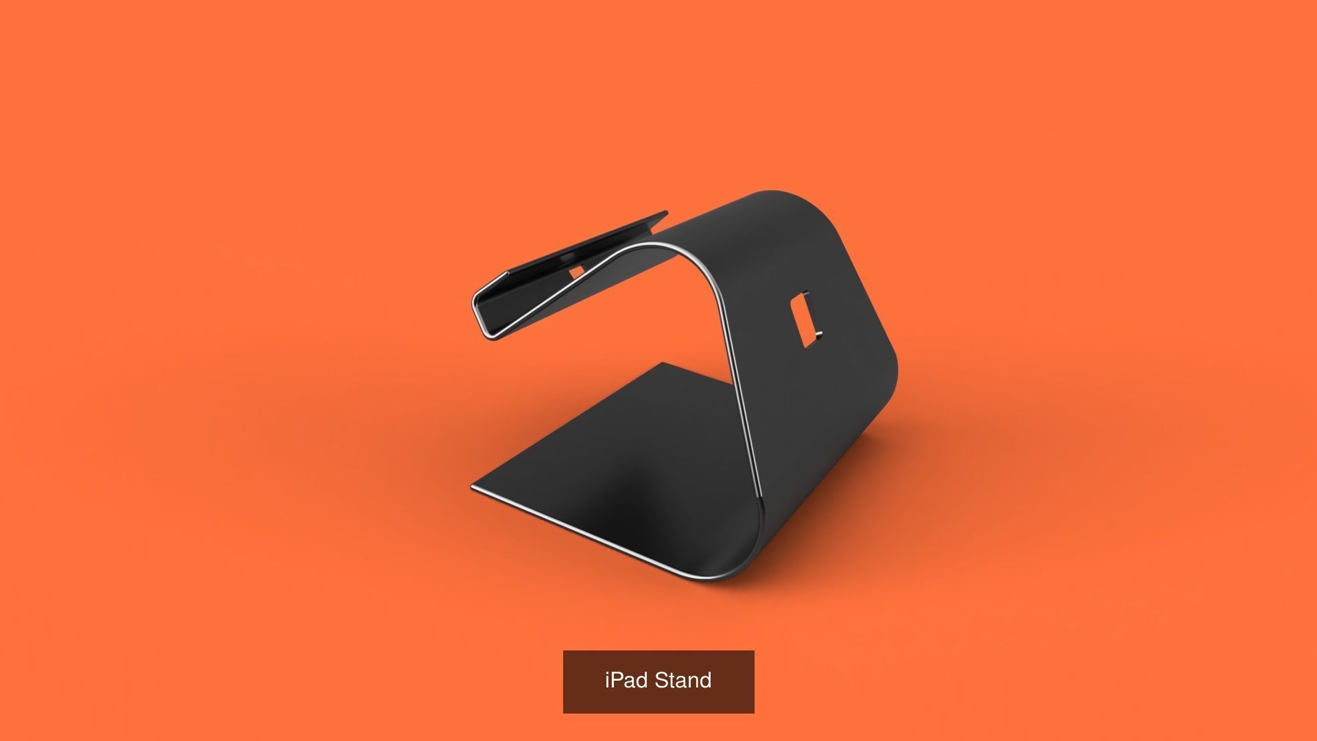 IPad Stand and Apple Pencil 2 3D Model Collection_1