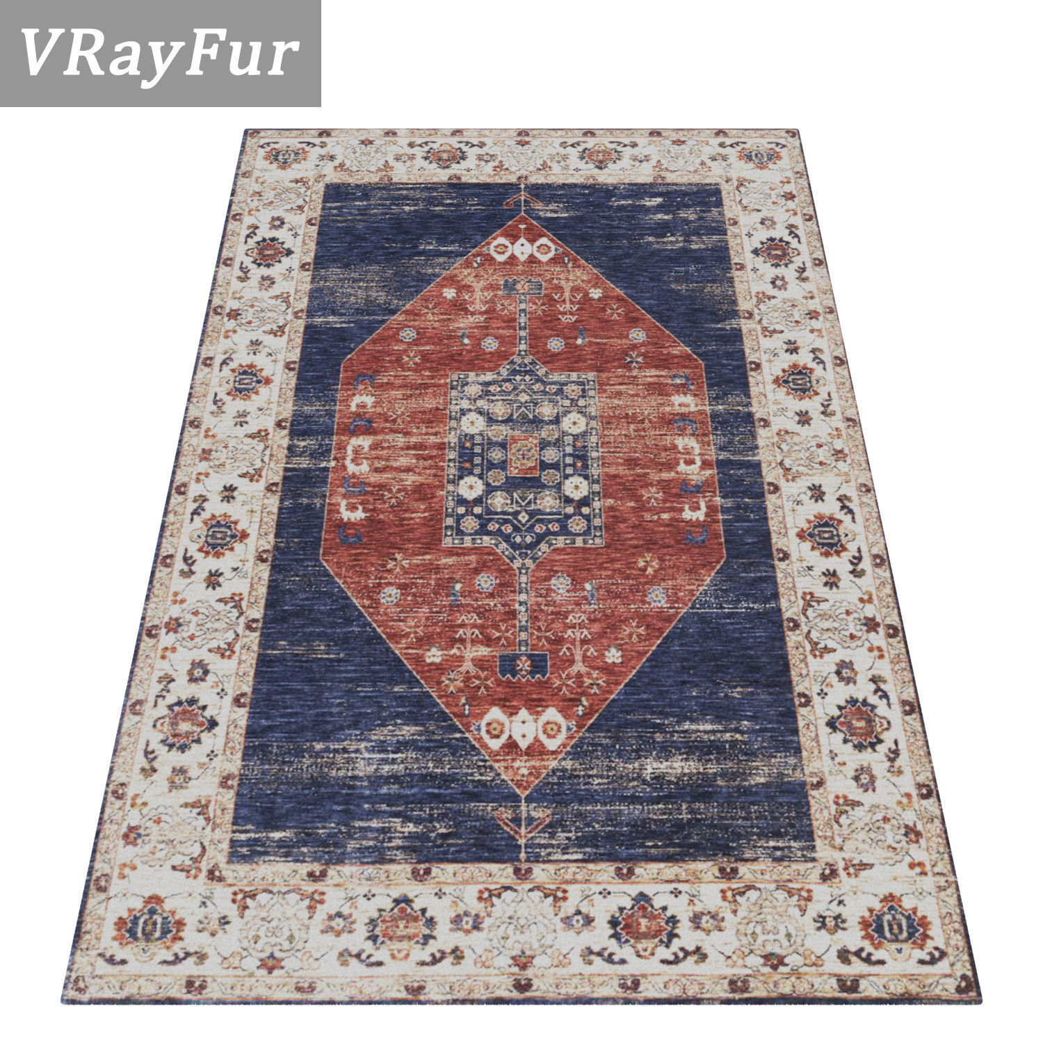 Rug Set 1576 3D model_2