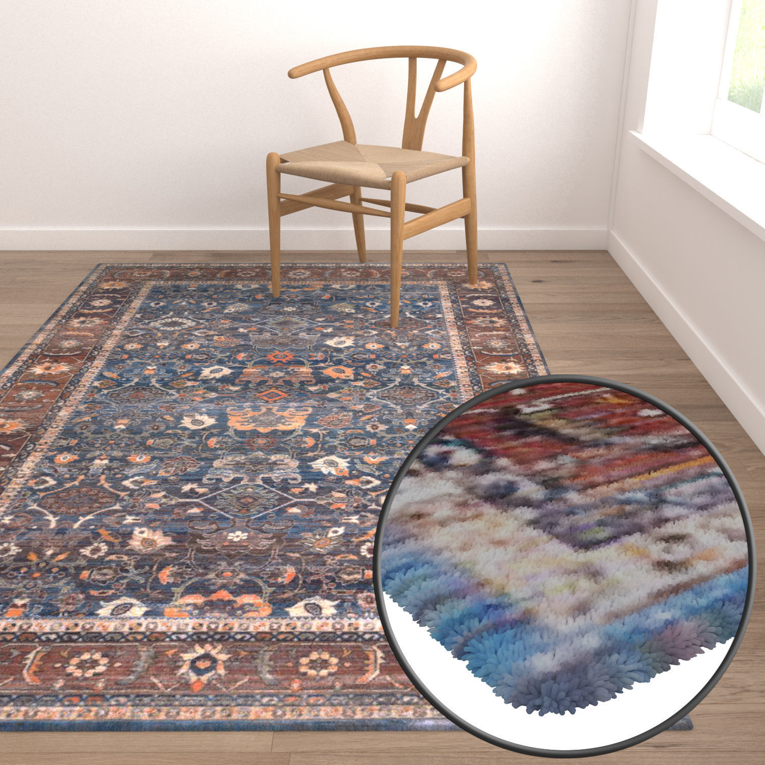 Rug Set 1580 3D model_5