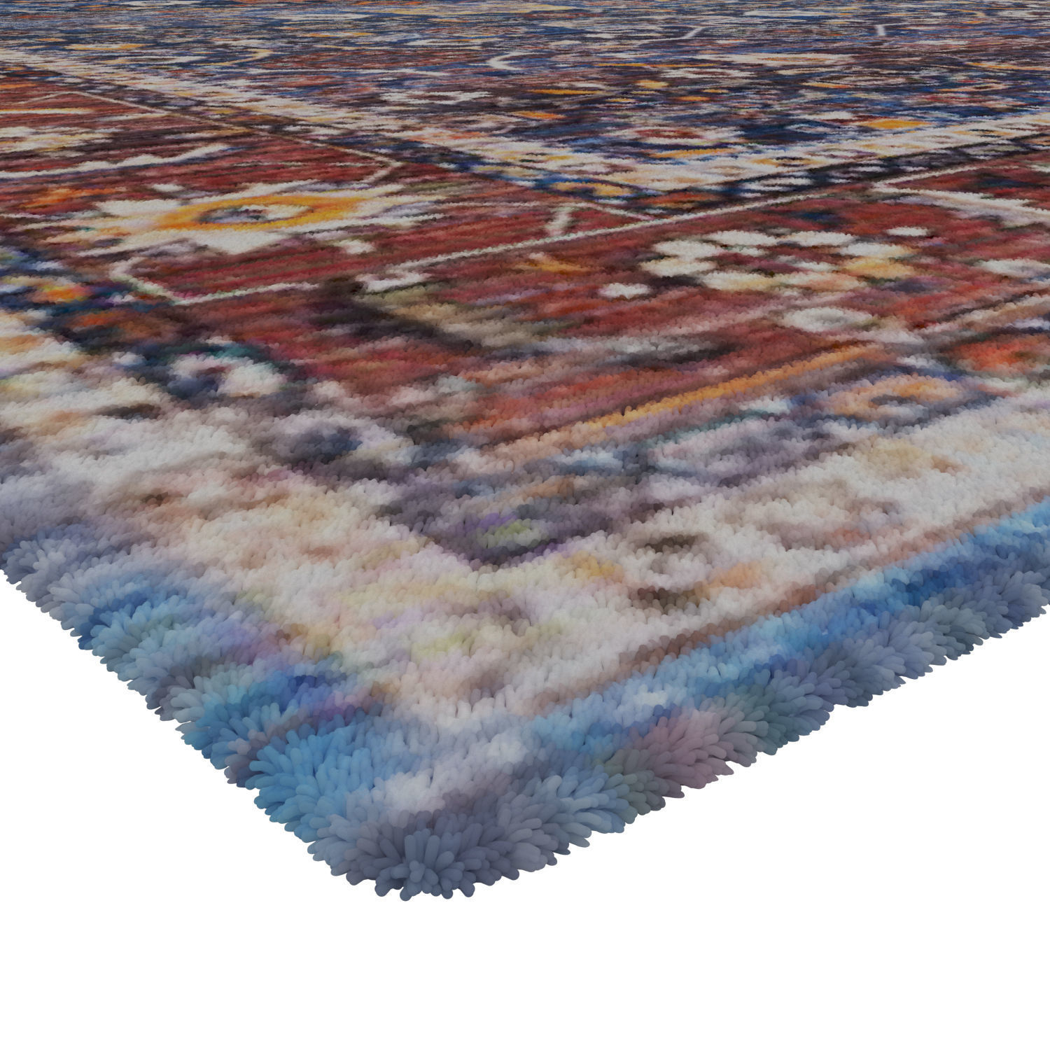 Rug Set 1580 3D model_1