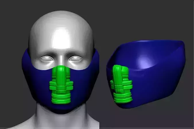 helmet high poly sculpt 3d printable 3D model