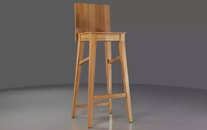 Wooden Bar Chair