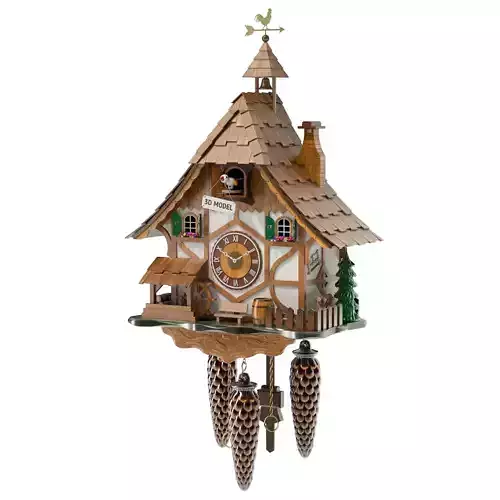 Cuckoo Clock 3D model