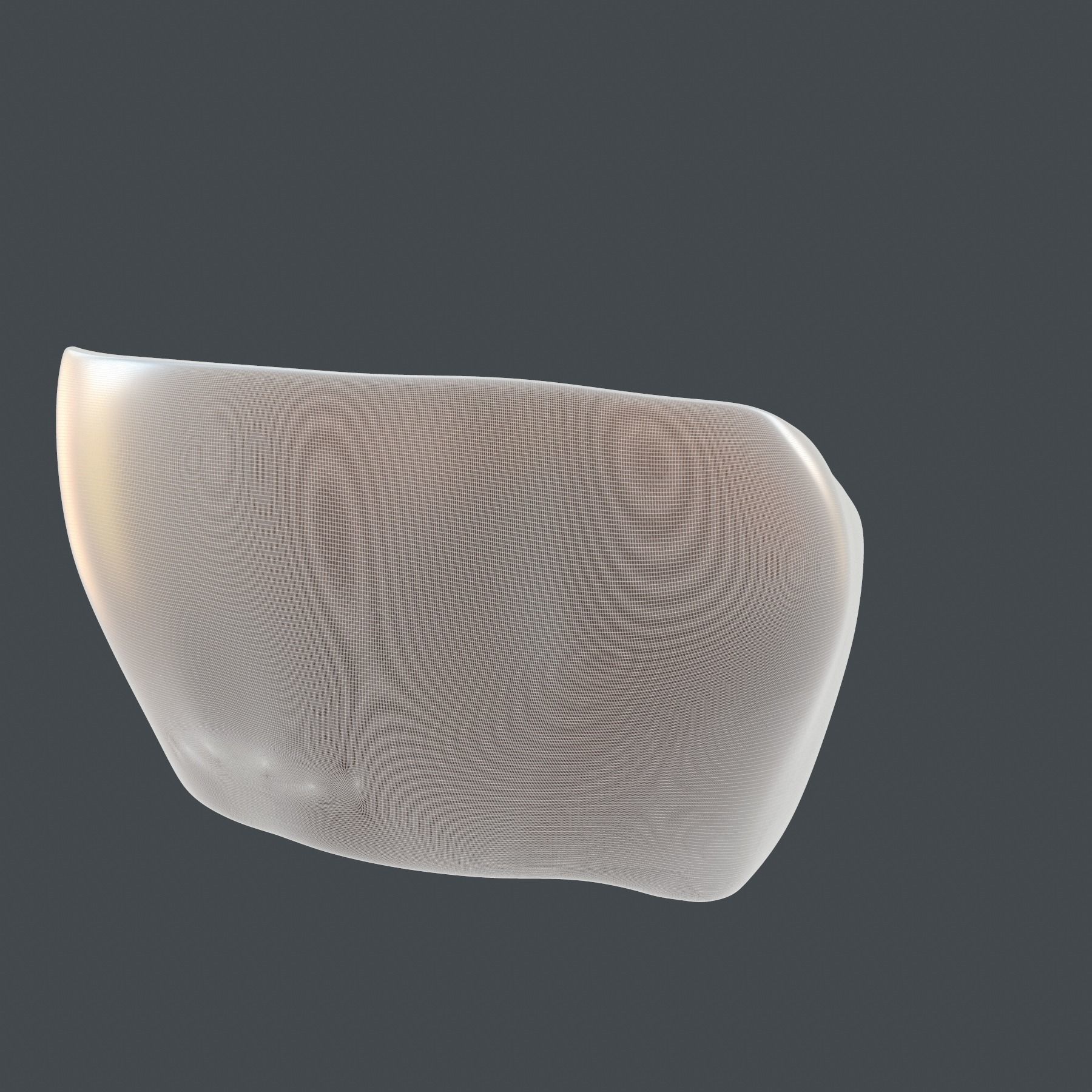 helmet high poly sculpt 3d printable  3D model_7