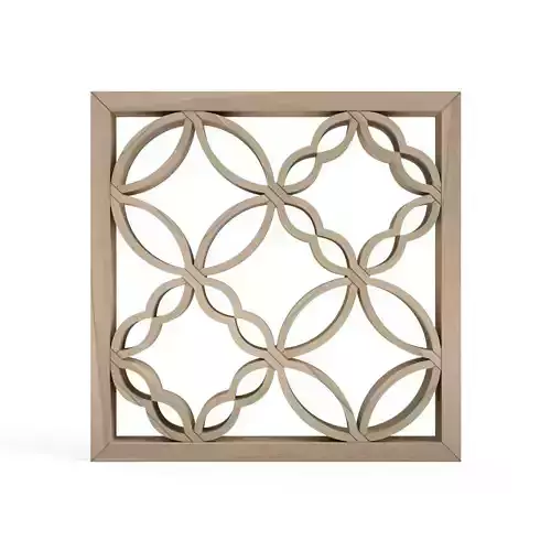 Botanshippo wooden wall art 3D print model
