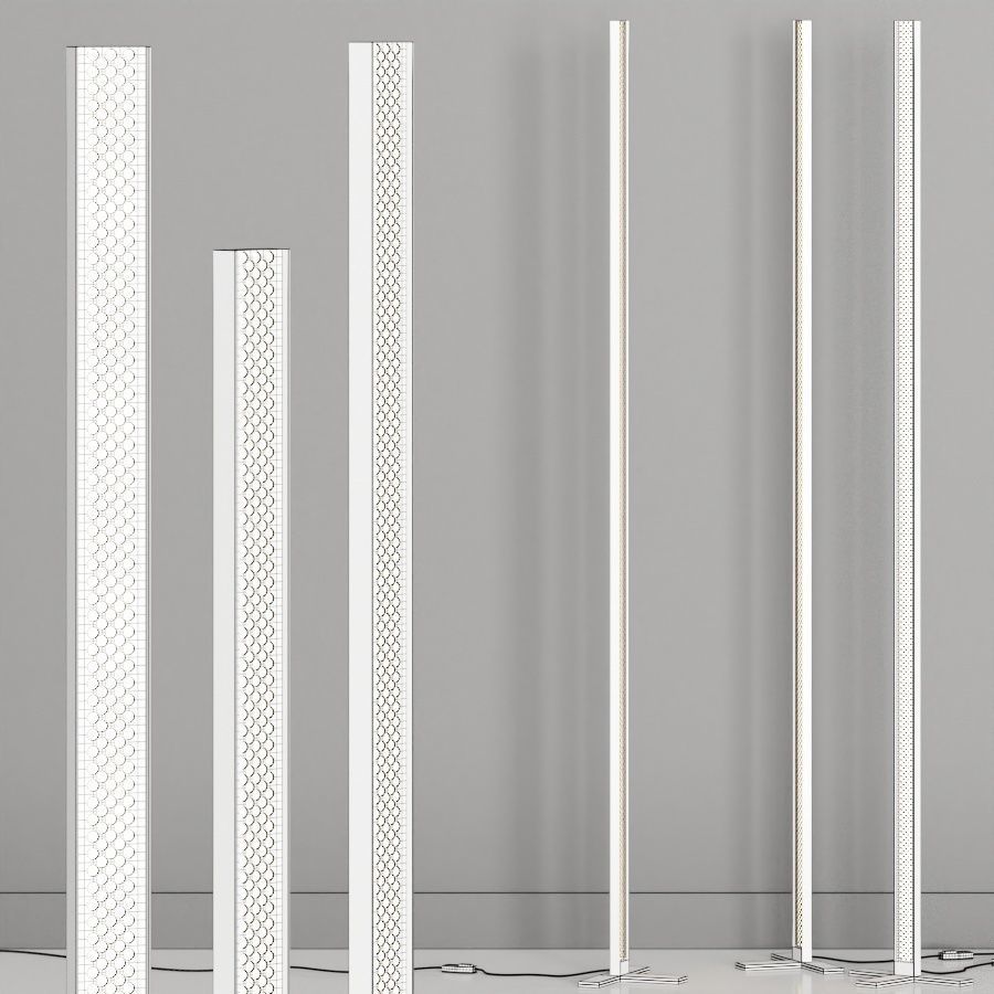 Le Deun Luminaires Atto Floor Lamps 3D model_3