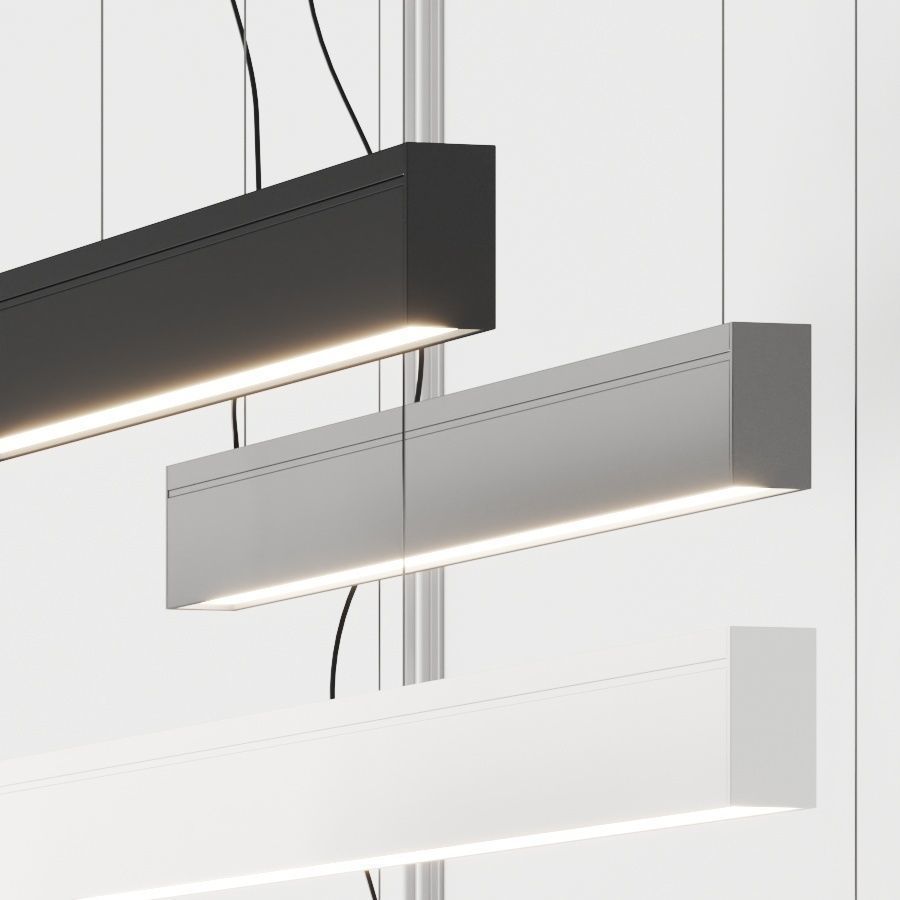Egoluce Rail Led Pendant Lamps 3D model_1