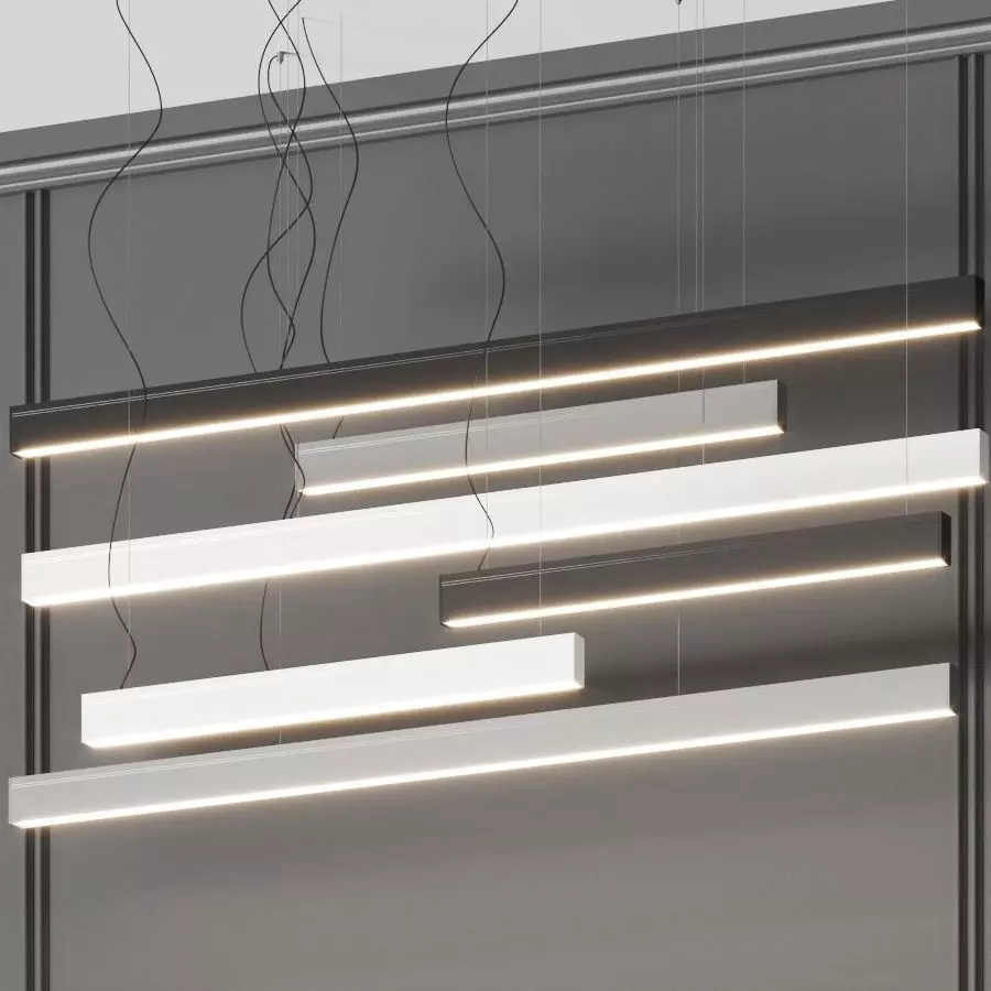 Egoluce Rail Led Pendant Lamps 3D model_0