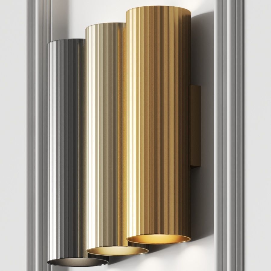 Delta Light Hedra Wall Lamps 3D model_1