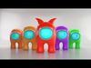  3D Characters - Among US all PACK in Cinema 4D with Redshift  Low-poly 3D model_1