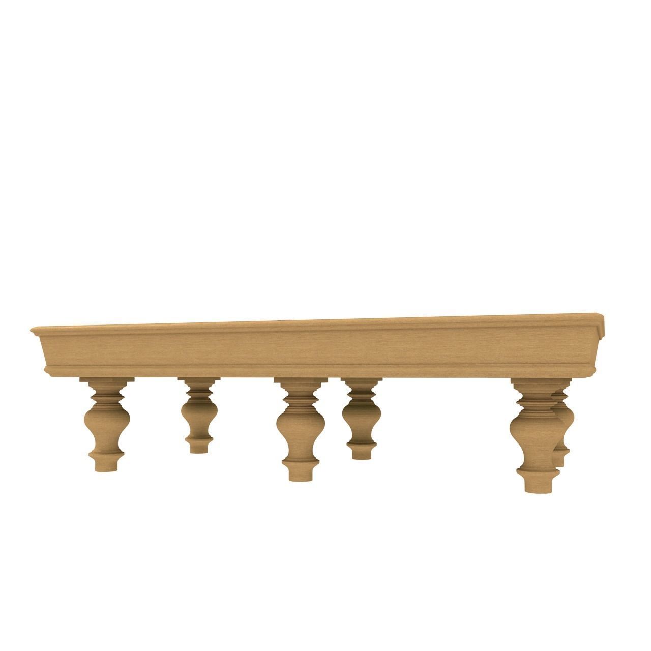 Pool Table 3D model_4