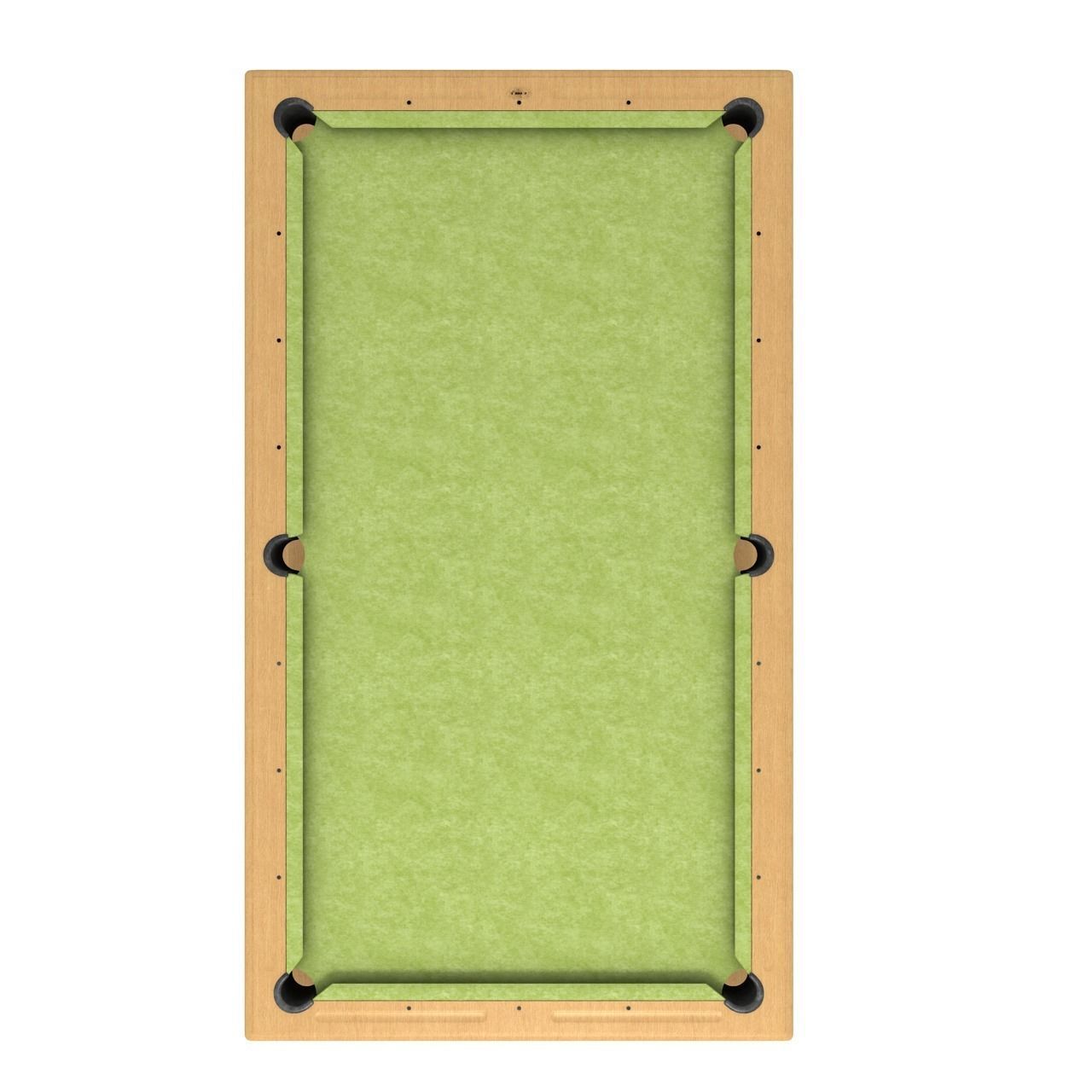 Pool Table 3D model_2