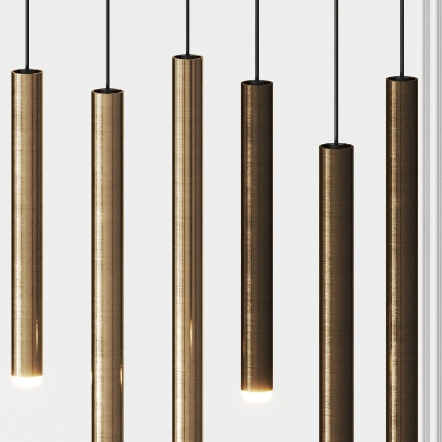 Riflessi Stilo Pendant Lamps 3D model_1