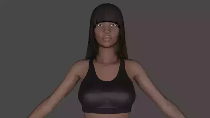 Girl 4 woman in bikini