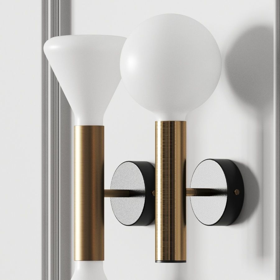 Egoluce Olim Wall Lamps 3D model_1