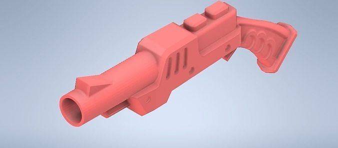 Miss Fortune Double Guns 3D print model