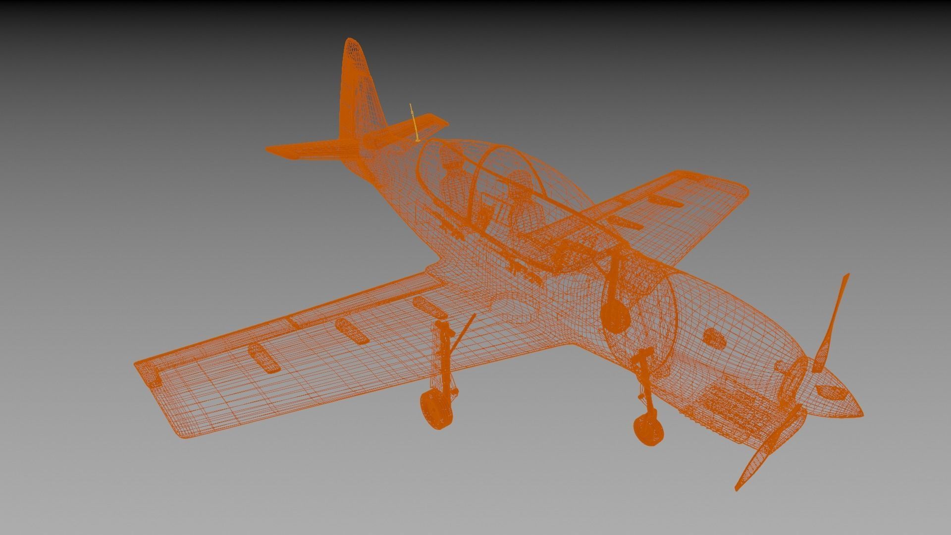 Yakolev Yak-152 - RUSSIAS NEW PRIMARY FLIGHT TRAINER - 3D model_9