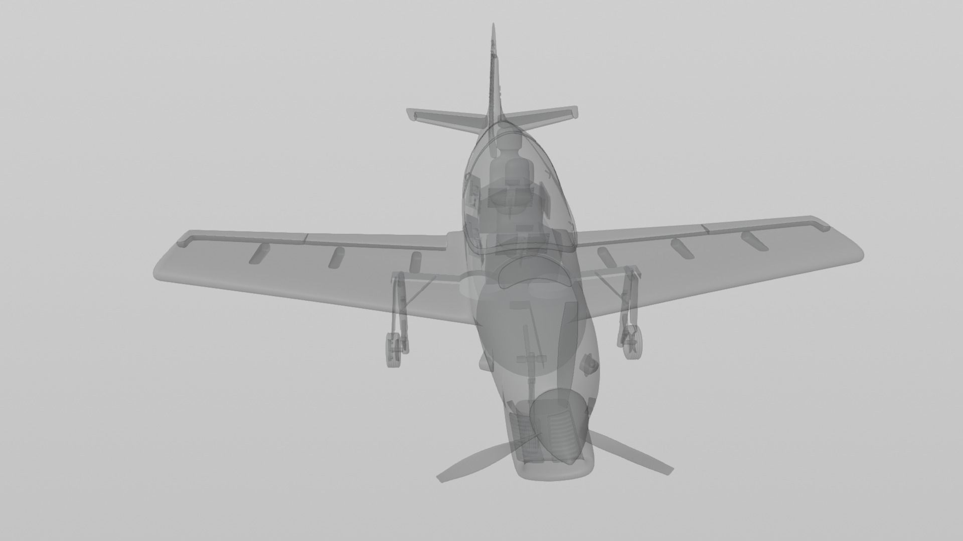 Yakolev Yak-152 - RUSSIAS NEW PRIMARY FLIGHT TRAINER - 3D model_110