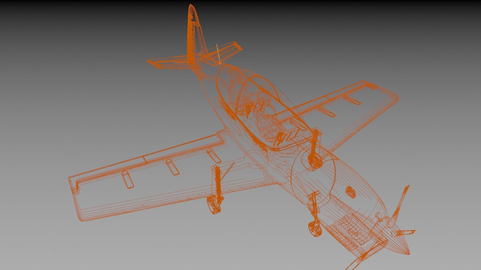 Yakolev Yak-152 - RUSSIAS NEW PRIMARY FLIGHT TRAINER - 3D model_11