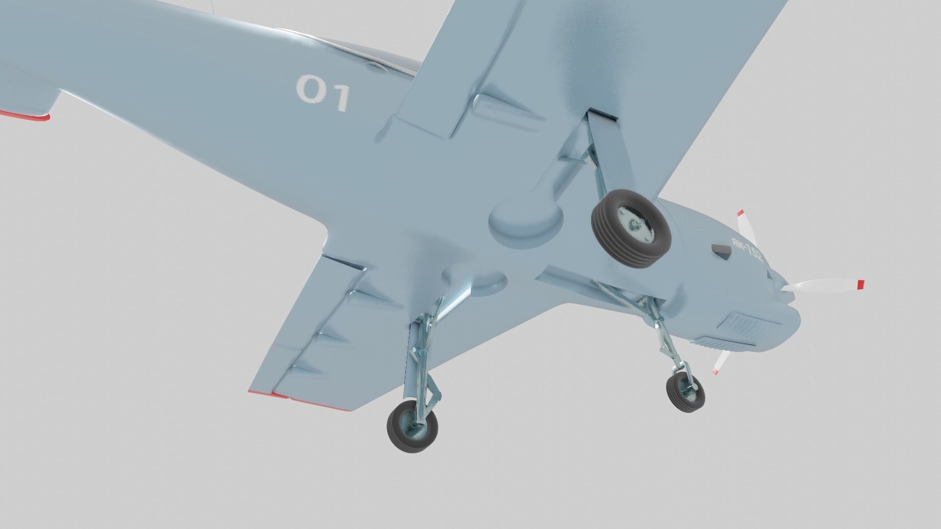 Yakolev Yak-152 - RUSSIAS NEW PRIMARY FLIGHT TRAINER - 3D model_5