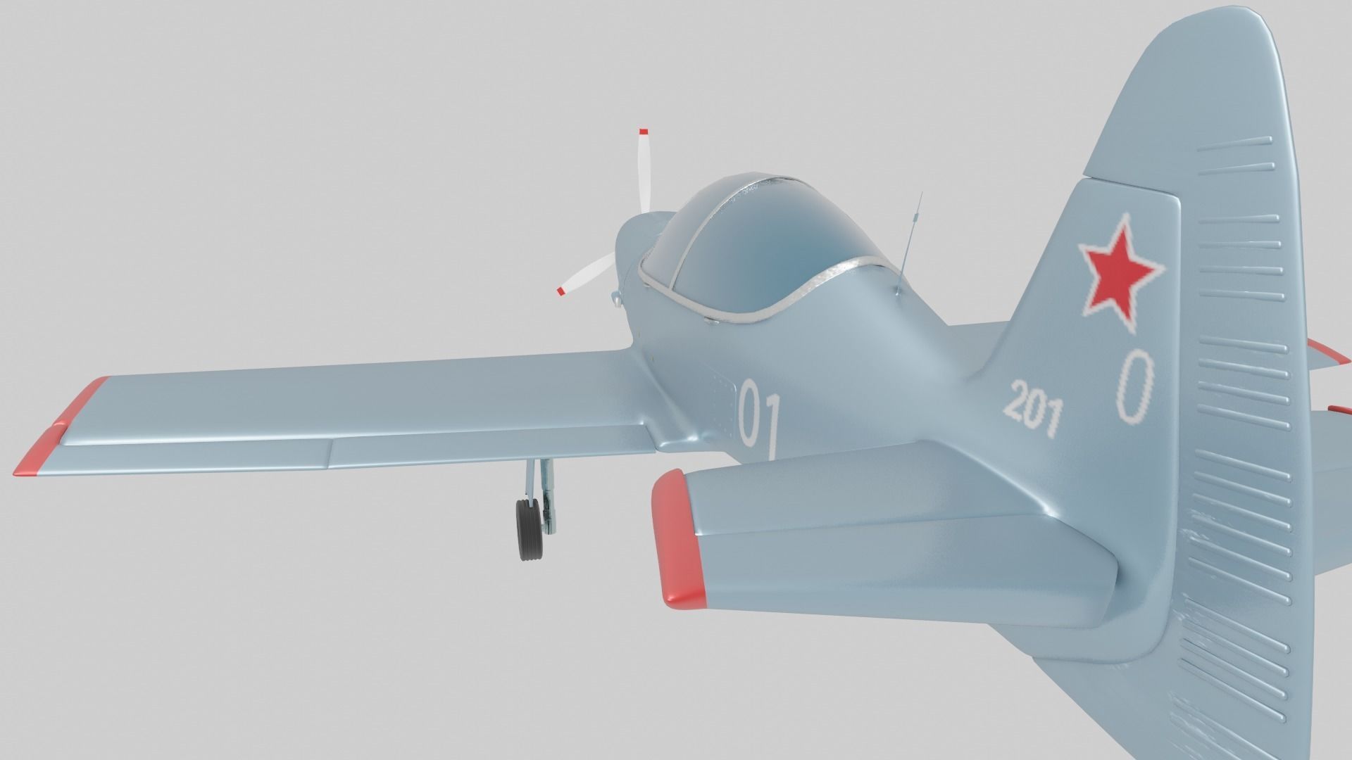 Yakolev Yak-152 - RUSSIAS NEW PRIMARY FLIGHT TRAINER - 3D model_6