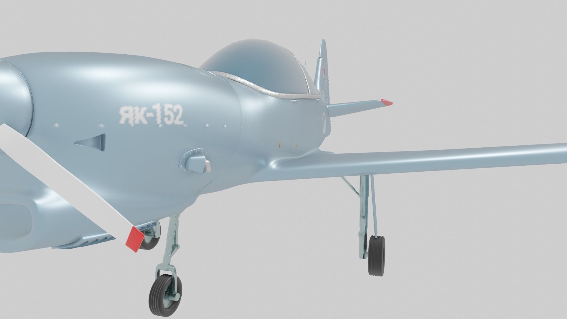 Yakolev Yak-152 - RUSSIAS NEW PRIMARY FLIGHT TRAINER - 3D model_3