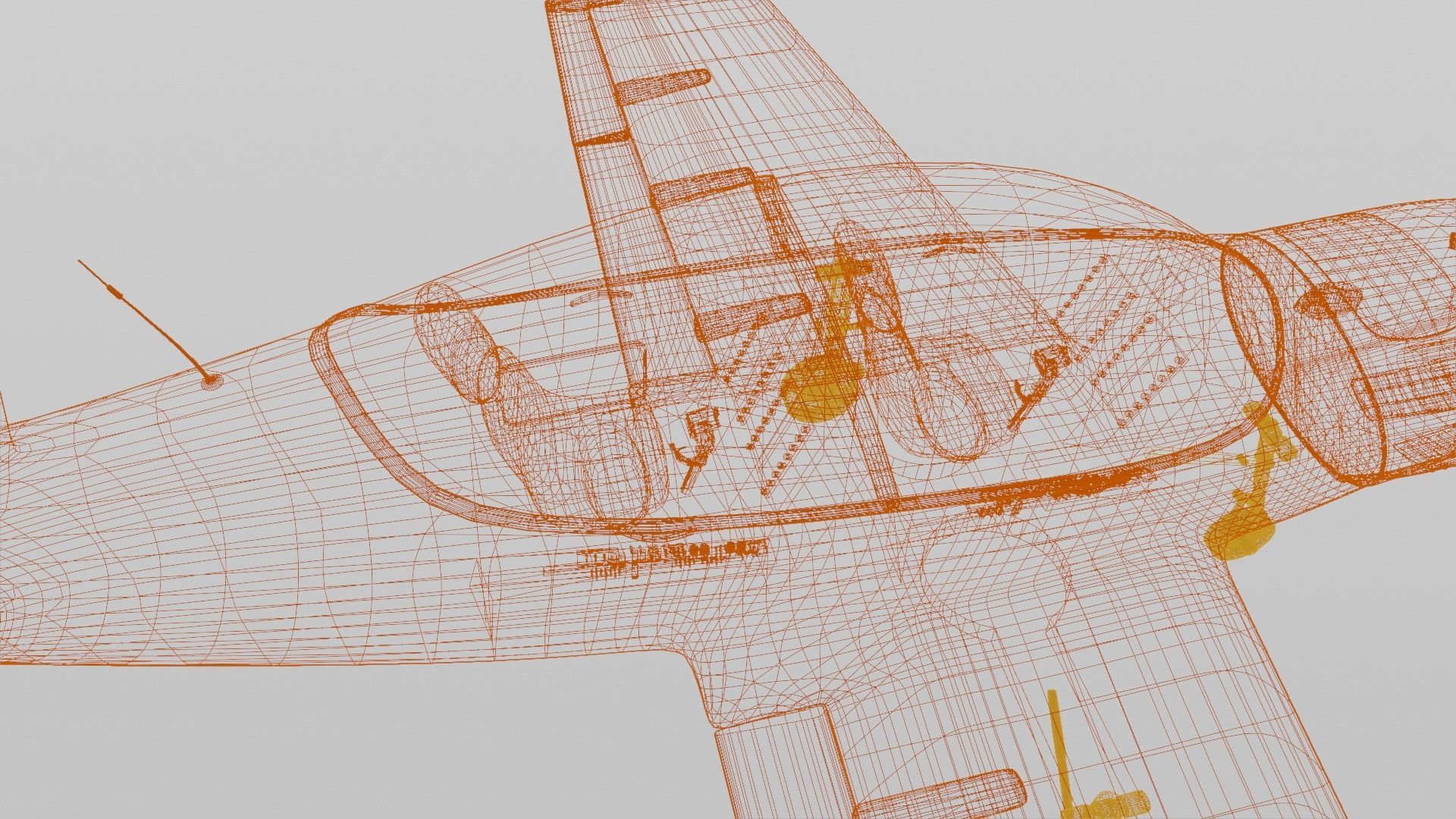 Yakolev Yak-152 - RUSSIAS NEW PRIMARY FLIGHT TRAINER - 3D model_112