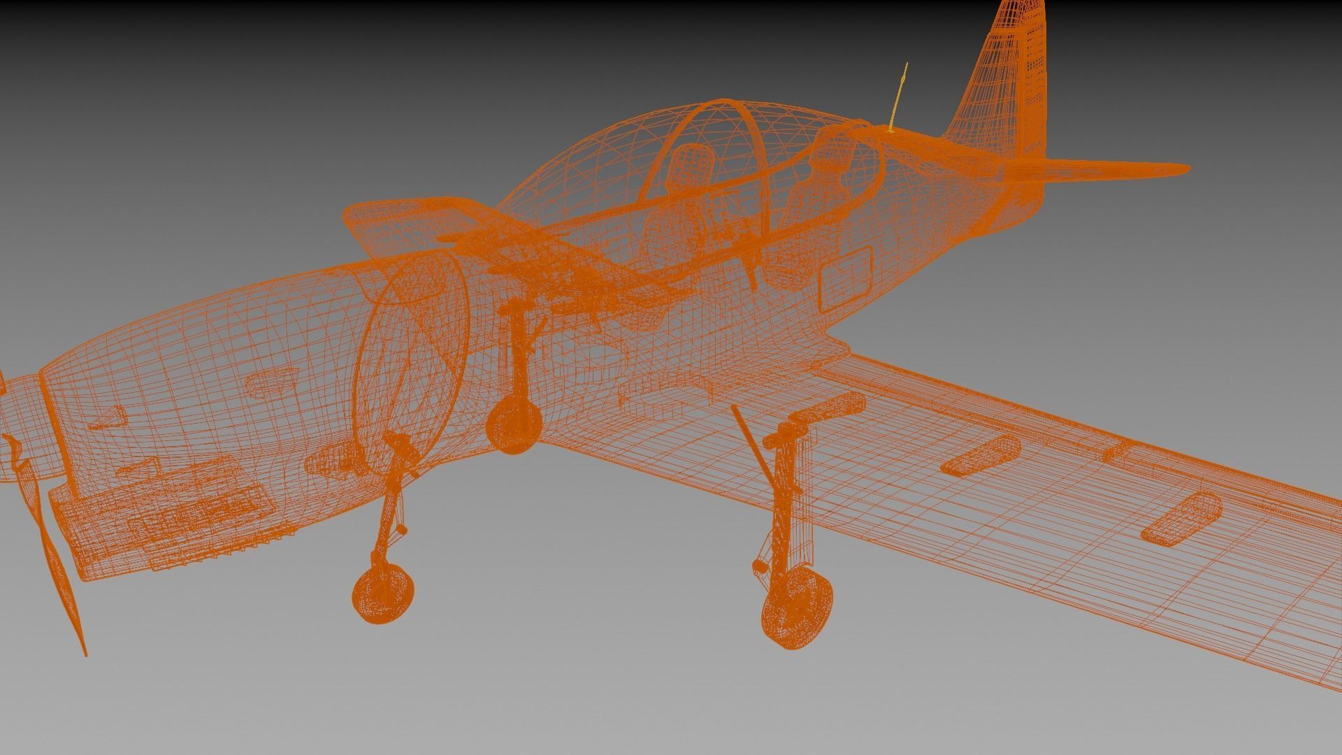 Yakolev Yak-152 - RUSSIAS NEW PRIMARY FLIGHT TRAINER - 3D model_8