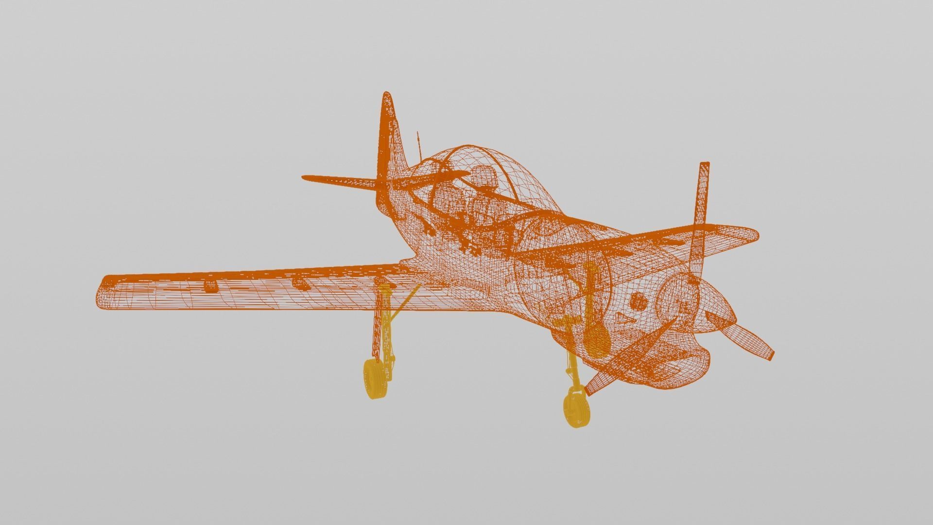 Yakolev Yak-152 - RUSSIAS NEW PRIMARY FLIGHT TRAINER - 3D model_7