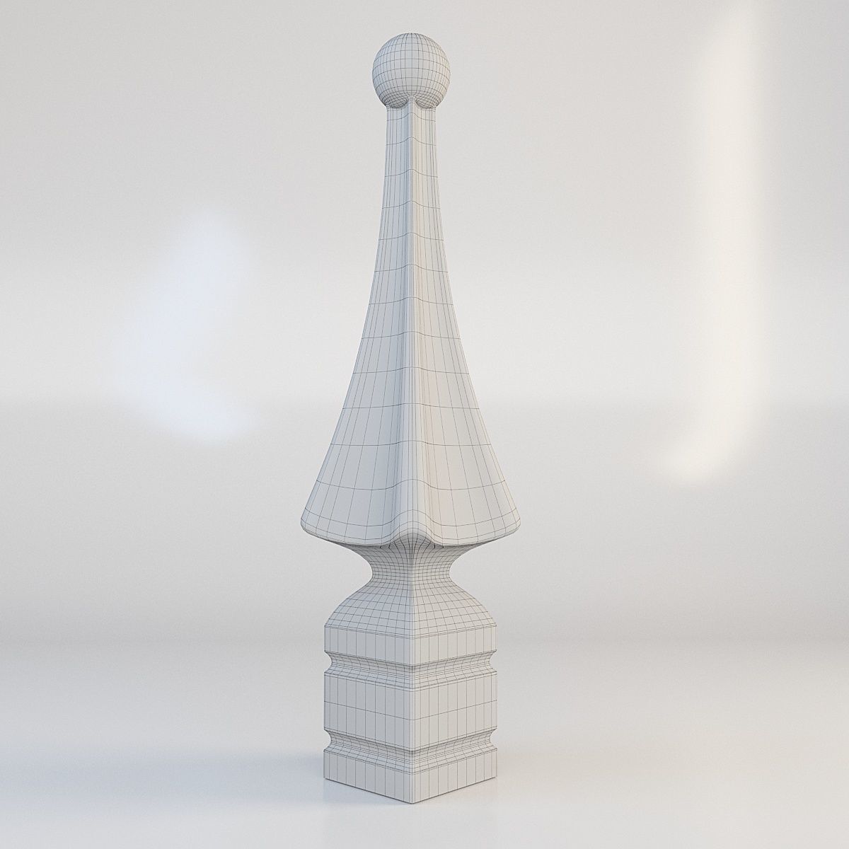 Cast iron spears designs 3D print model 3D print model_4