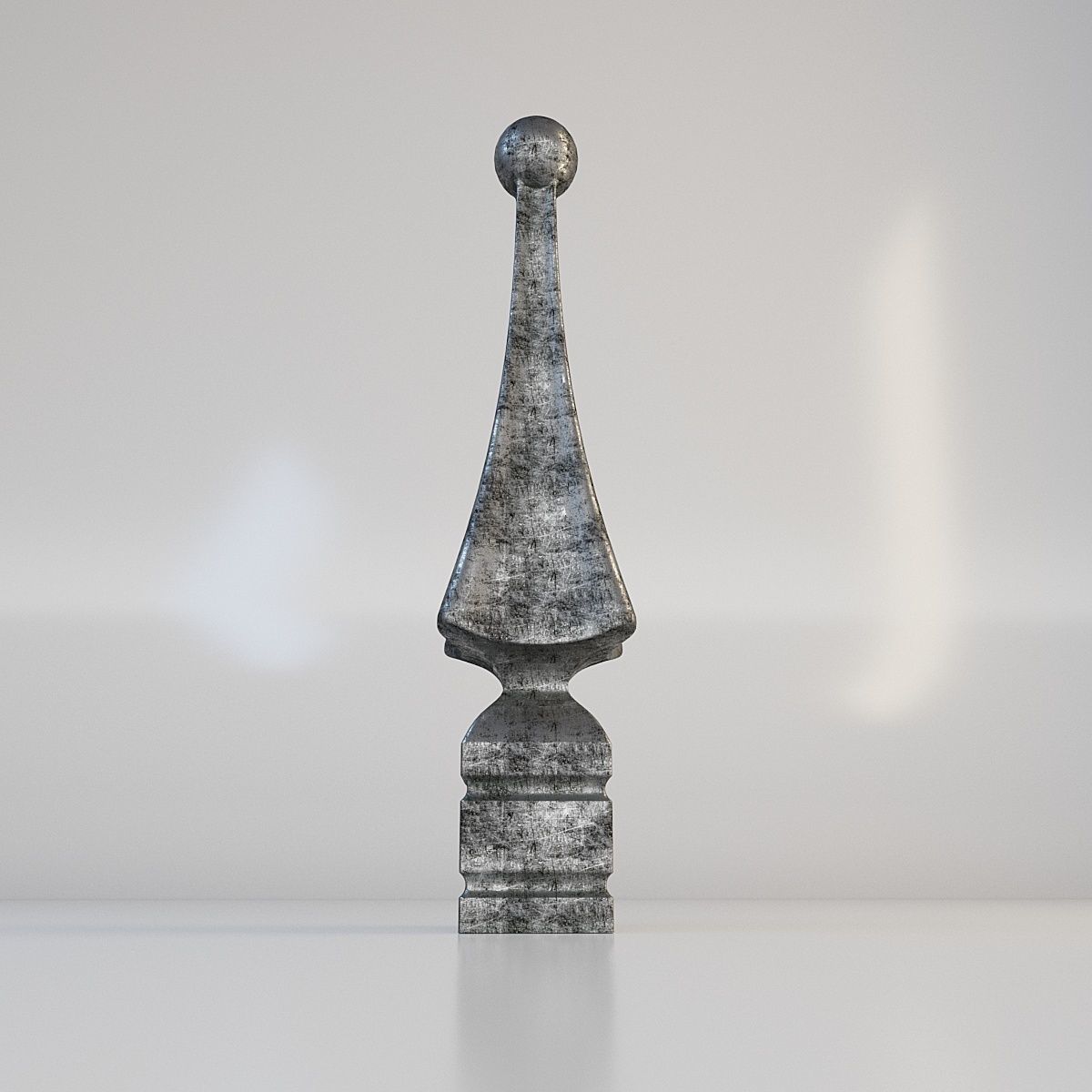 Cast iron spears designs 3D print model 3D print model_2