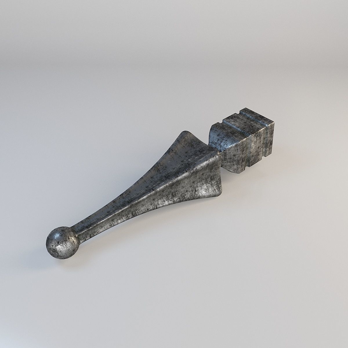 Cast iron spears designs 3D print model 3D print model_3