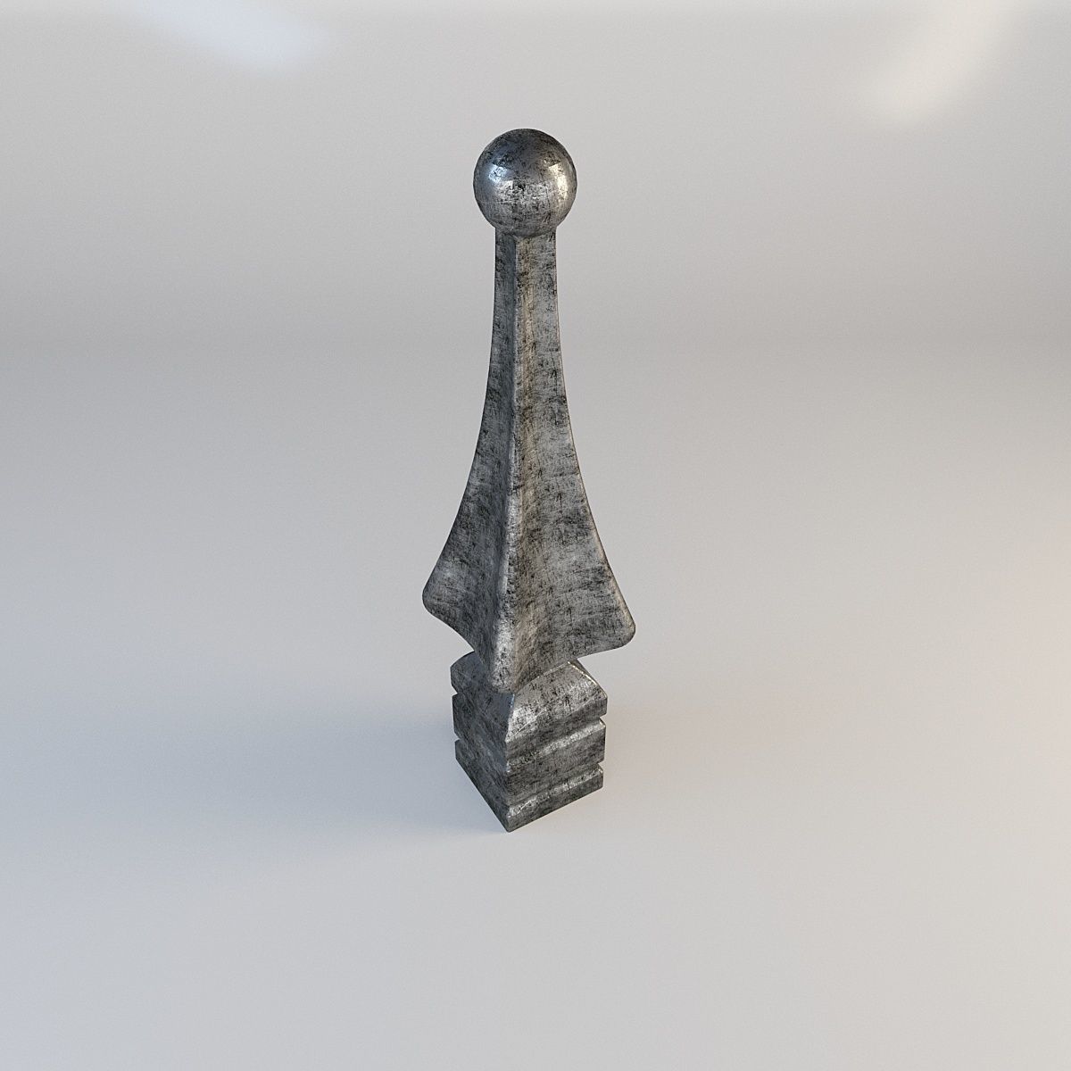Cast iron spears designs 3D print model 3D print model_1