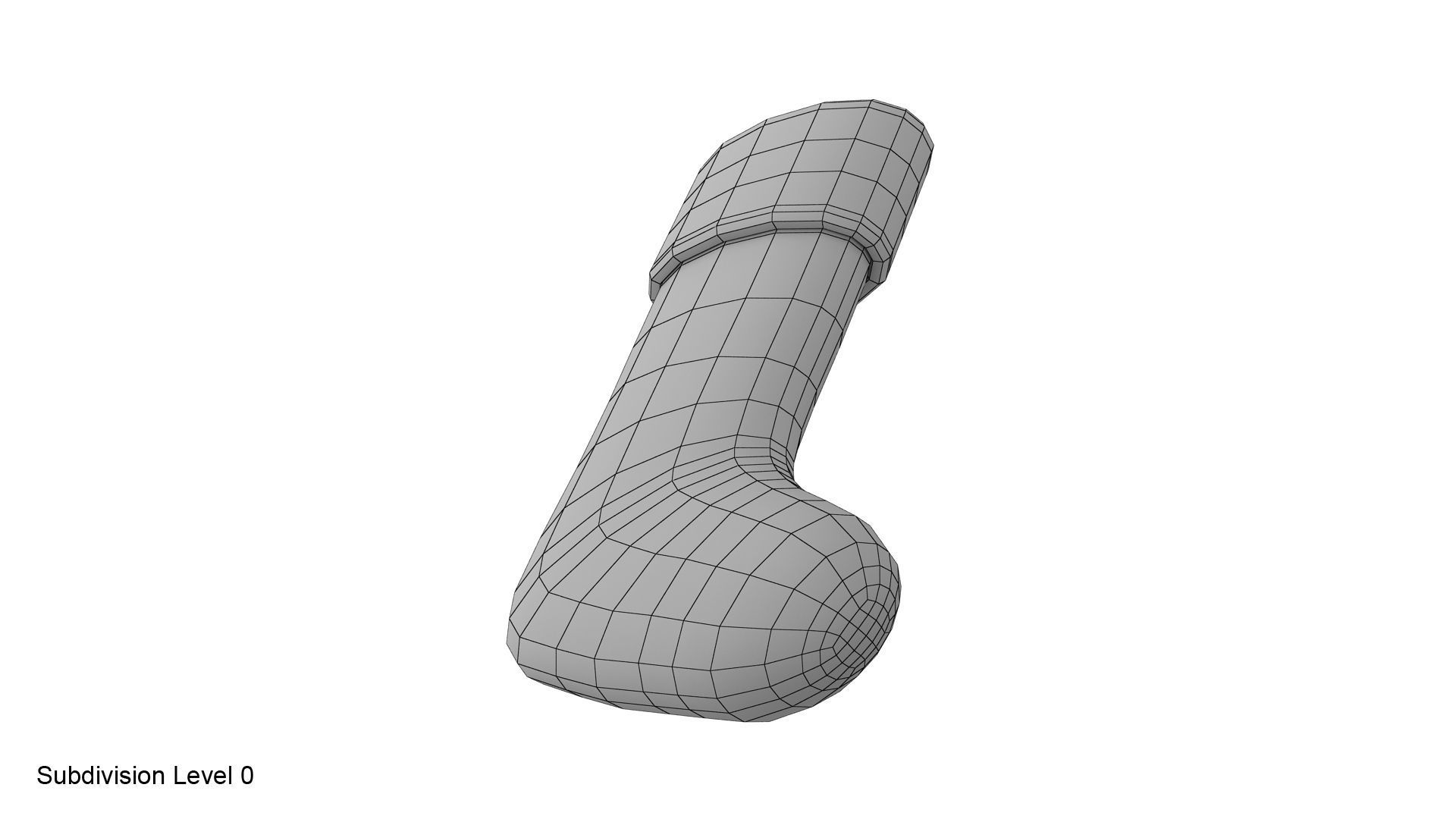 Christmas sock VrayFur 3D model_16