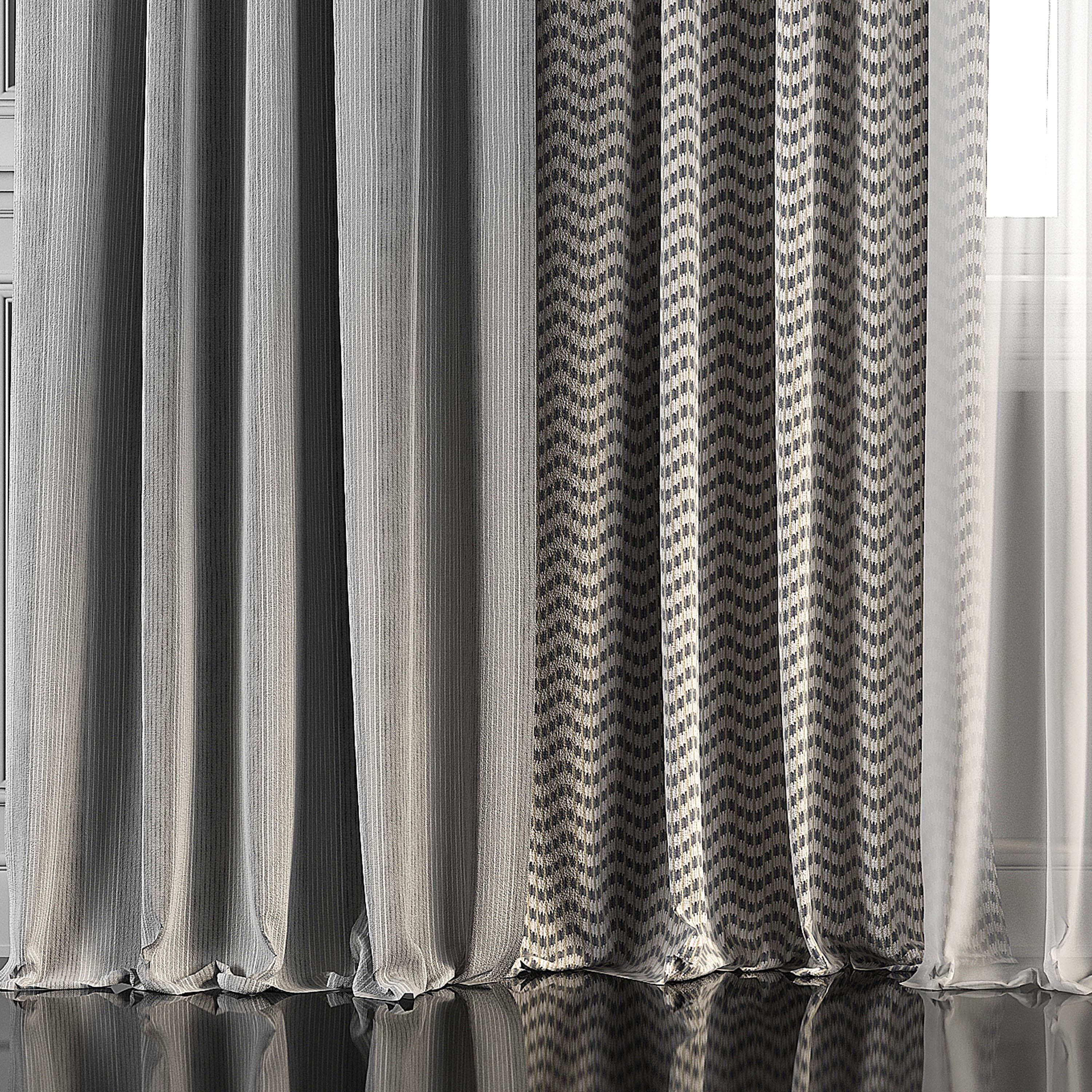 Curtain Set 93 3D model_2