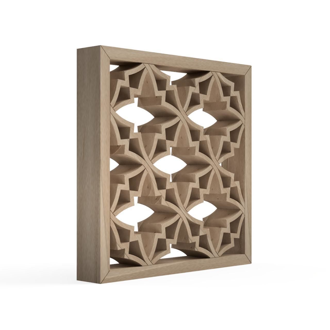 Hiiragitsunagi wooden wall art 3D print model_2
