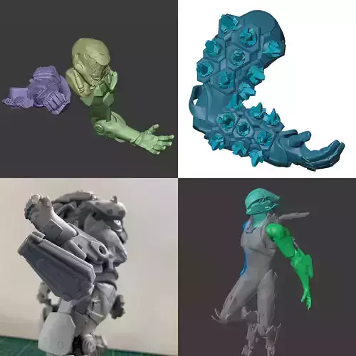 Patreon Welcome Package For those who cannot join Patreon 3D print model