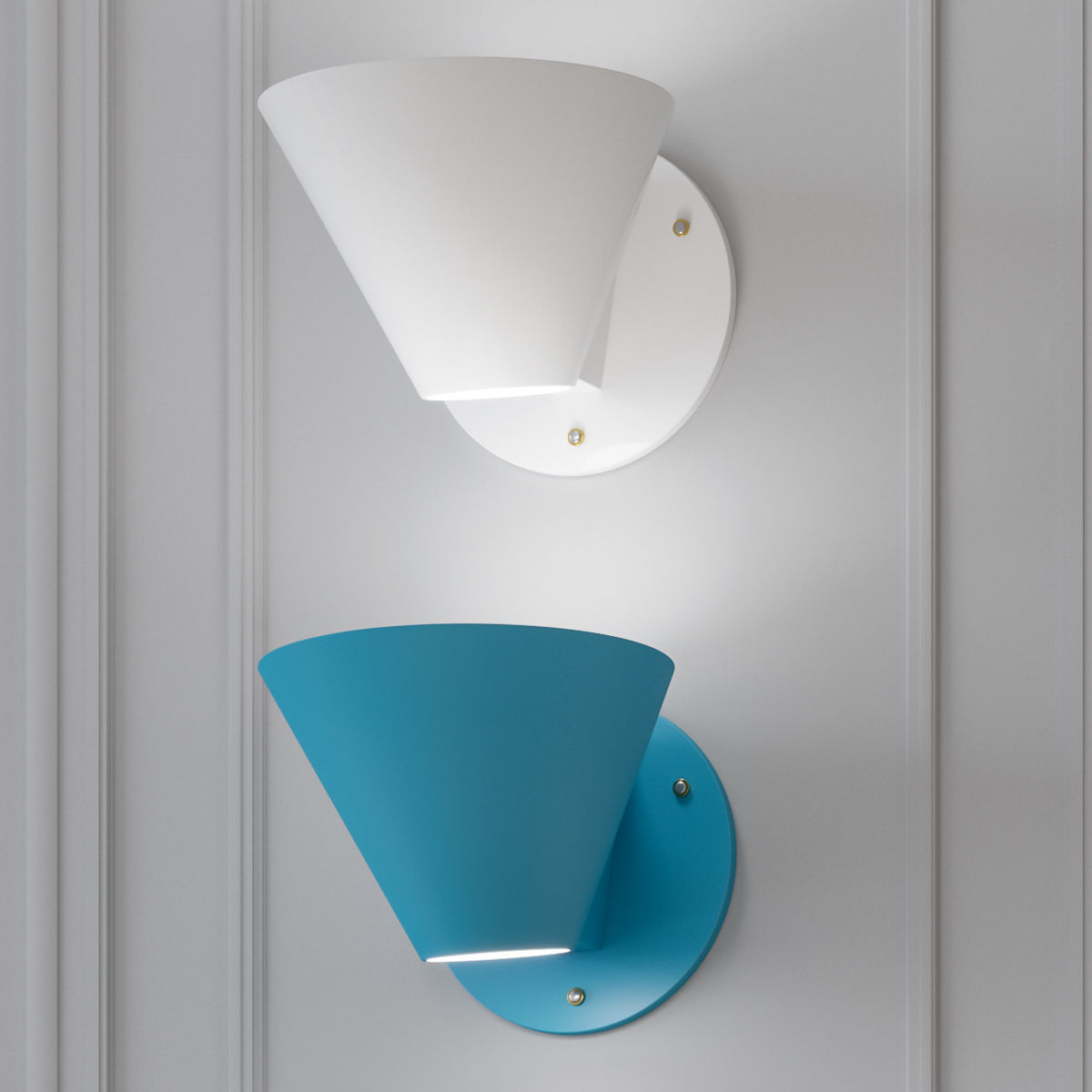 Billy WL Wall Lamp by Kalmar 3D model_1