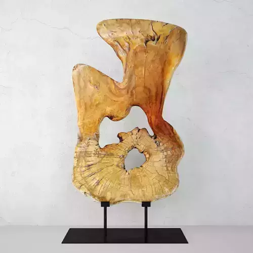 Organic Burl Stump Decor