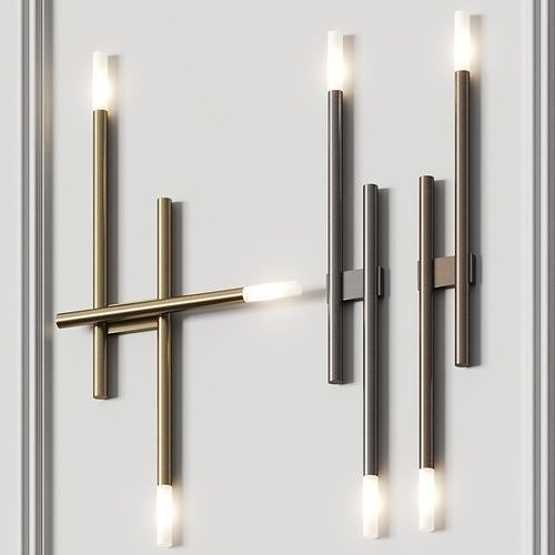 Gibas Zen Wall Lamps 3D model