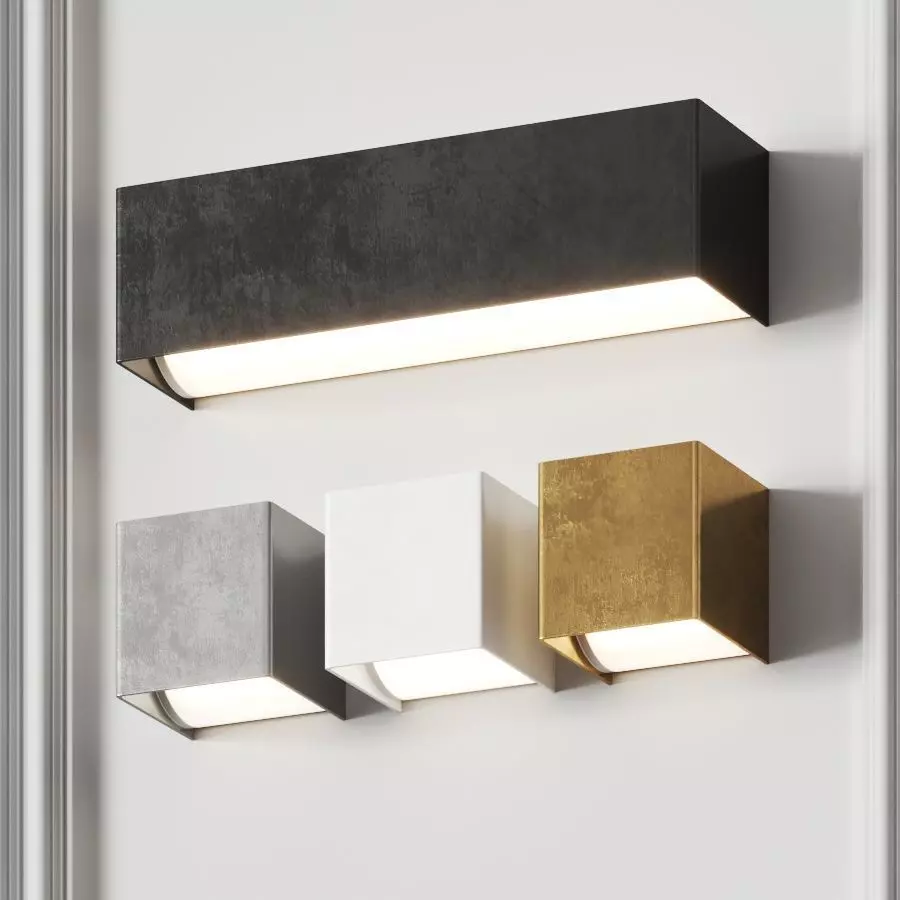 Gibas Gradino Wall Lights 3D model_0