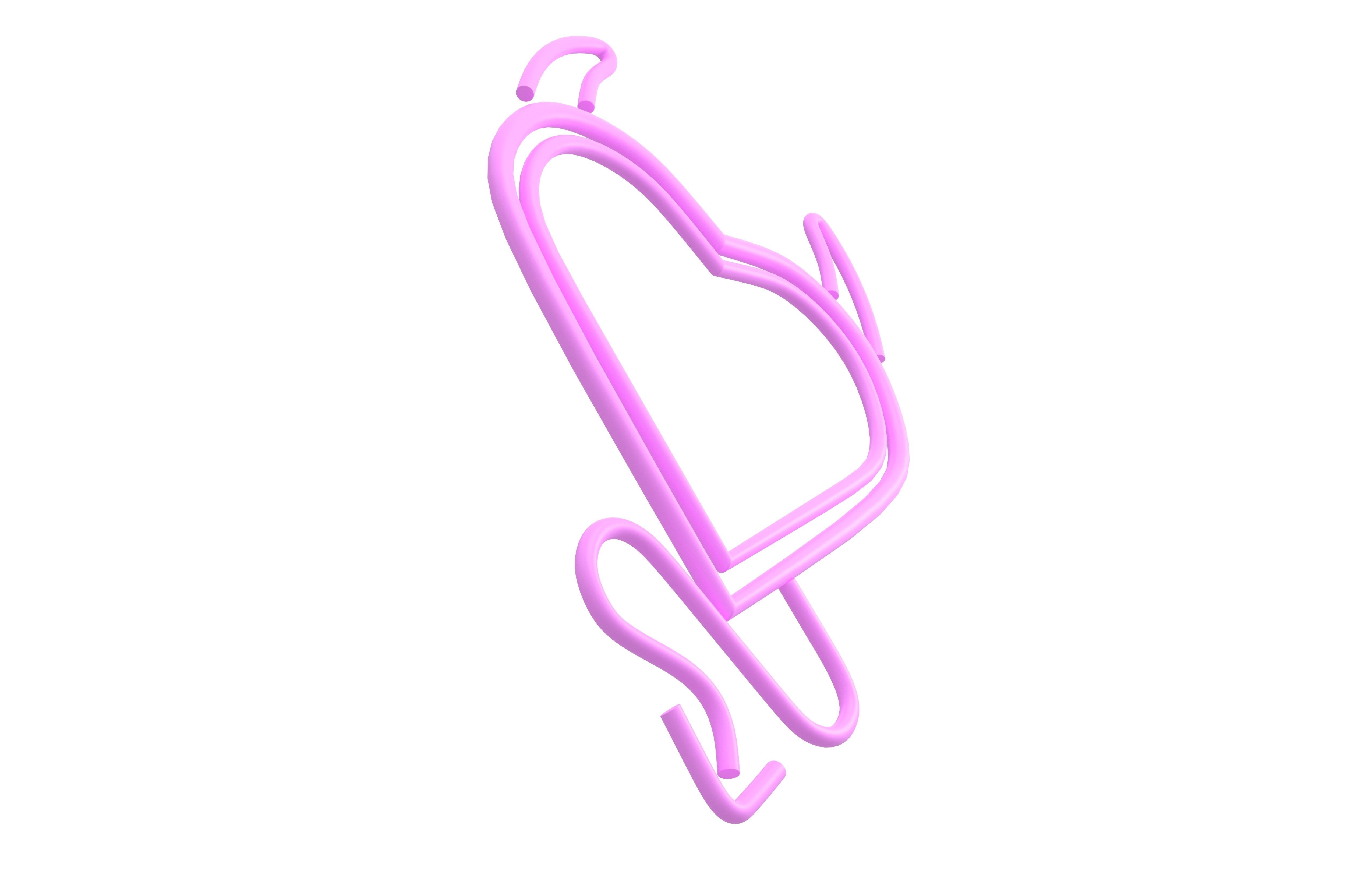 Devil Heart Emblem v1 001 Low-poly 3D model_3