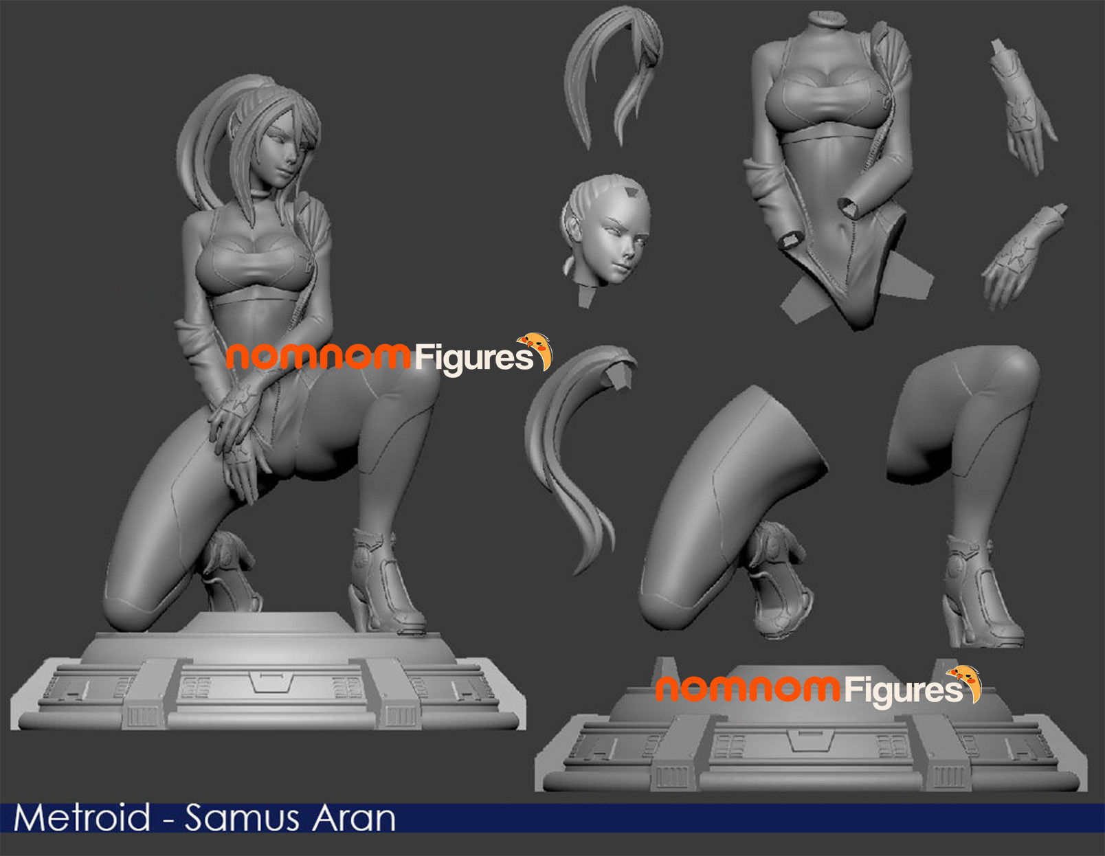 Samus Aran - Version 1 3D print model_2