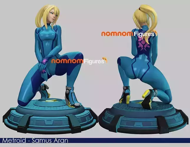 Samus Aran - Version 1 3D print model